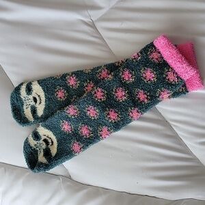 BRAND NEW sloth fuzzy socks